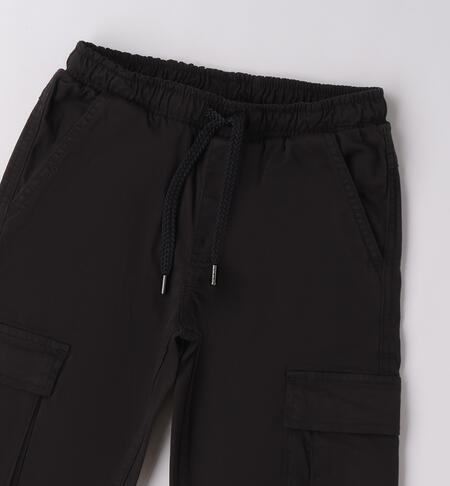 Pantalone per ragazzo NERO-0658