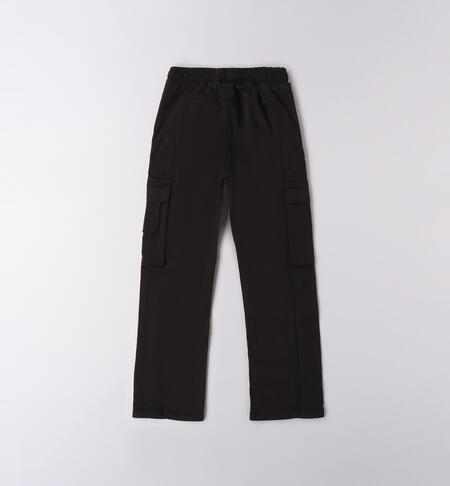 Pantalone per ragazzo NERO-0658
