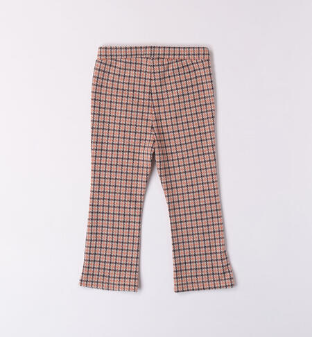 Pantalone quadretti per bambina da 9 mesi a 8 anni iDO COTTO-2017