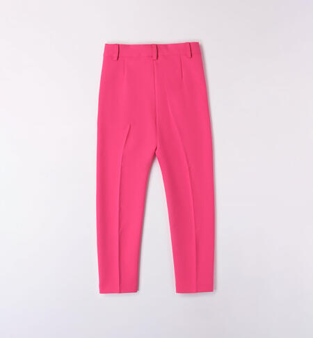 iDO elegant trousers for girls aged 8 to 16 years FUXIA-2443