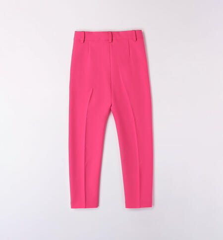 Pantalone ragazza elegante da 8 a 16 anni iDO FUXIA-2443