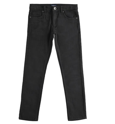 Slim fit trousers for boys  from 8 to 16 years by iDO NERO-0658