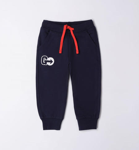 iDO sweatpants for boys from 9 months to 8 years NAVY-3854