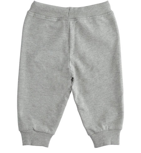 Tracksuit trousers for boy from 9 months to 8 years iDO GRIGIO MELANGE-8992