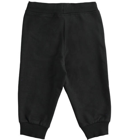 Tracksuit trousers for boy from 9 months to 8 years iDO NERO-0658