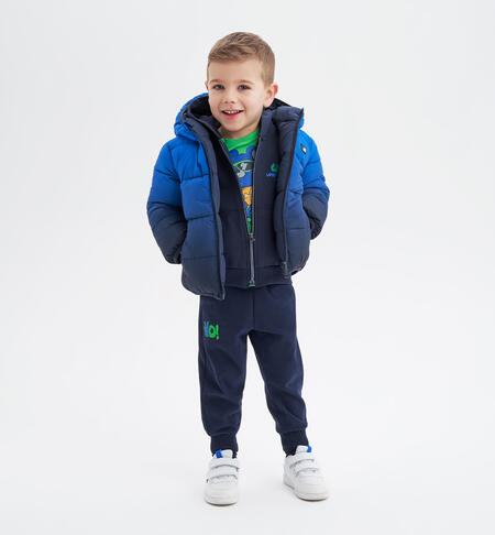 iDO tracksuit bottoms for boys from 9 months to 8 years NAVY-3885