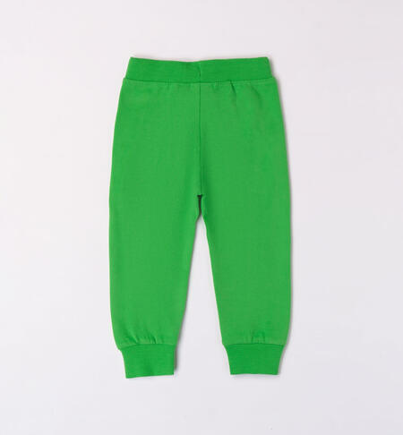 Pantalone tuta bambino da 9 mesi a 8 anni iDO VERDE-5135