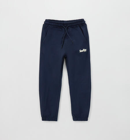 Children's tracksuit trousers BLUE