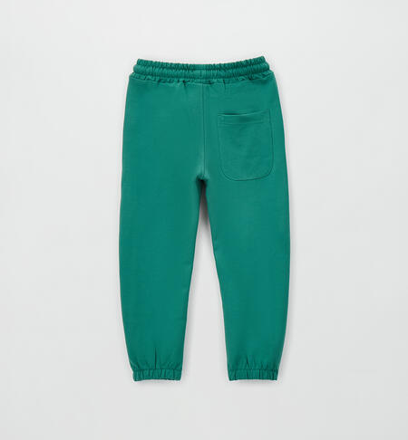 Pantalone tuta bambino VERDE-4734