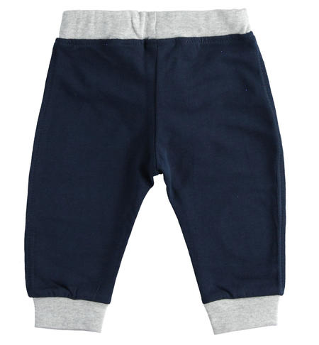 Boy tracksuit trousers from 1 to 24 months iDO NAVY-3885