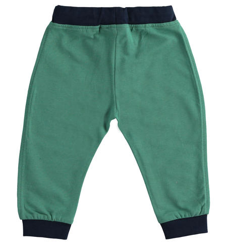 Boy tracksuit trousers from 1 to 24 months iDO VERDE-4734