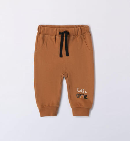 iDO cotton tracksuit bottoms for boys from 1 to 24 months OCRA-0812