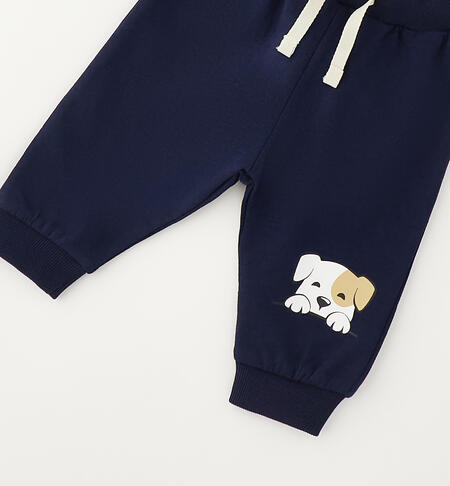 Pantalone tuta neonato NAVY-3885