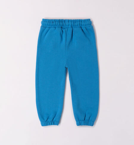 iDO tracksuit bottoms for boys from 9 months to 8 years TURCHESE-4027