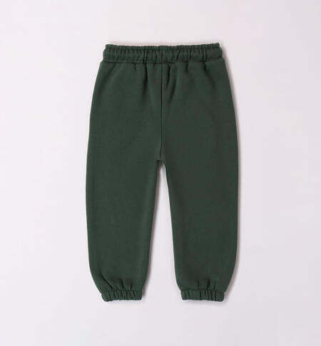 iDO tracksuit bottoms for boys from 9 months to 8 years VERDE-4727