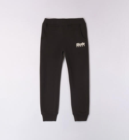 iDO tracksuit bottoms for boys aged 8 to 16 years NERO-0658
