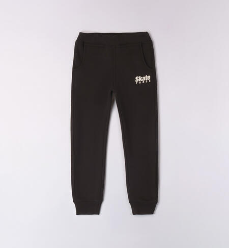Pantalone tuta ragazzo NERO