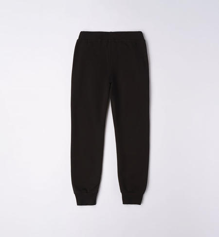 iDO tracksuit trousers for boys from 8 to 16 years NERO-0658