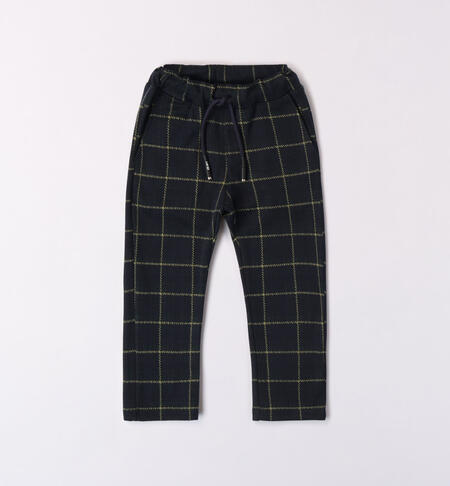 Boys' green trousers GREEN