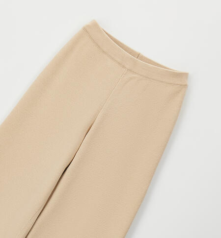 iDO girls' trousers BEIGE-0941