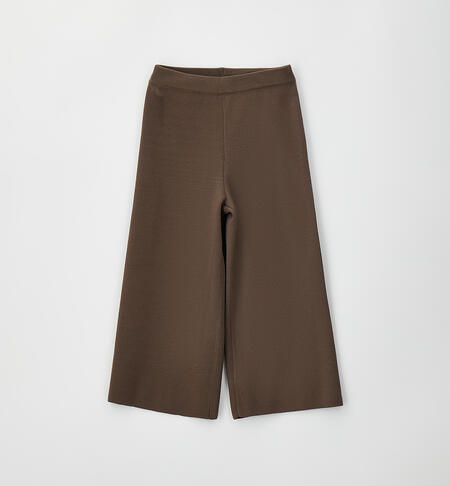 iDO girls' trousers MARRONE SCURO-0871