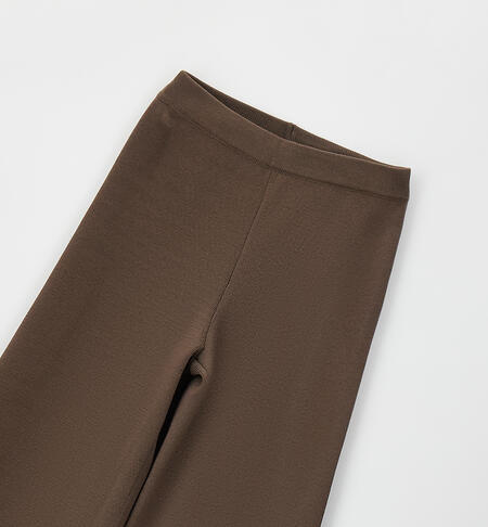 iDO girls' trousers MARRONE SCURO-0871