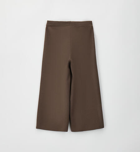 iDO girls' trousers MARRONE SCURO-0871