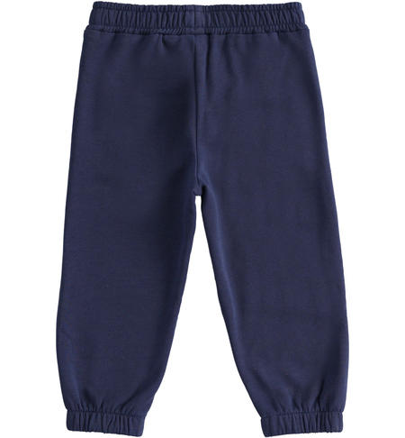 Pantaloni bambina in cotone stretch - da 9 mesi a 8 anni iDO NAVY-3854