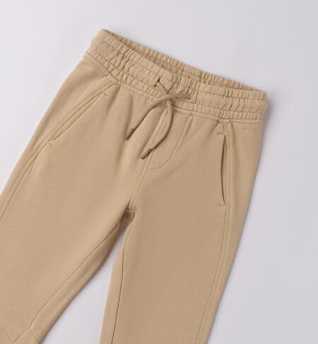 100% cotton children's trousers BEIGE-0731