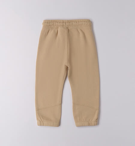 100% cotton children's trousers BEIGE-0731