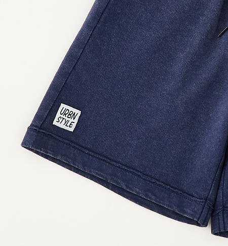 Pantaloni bambino 100% cotone NAVY-3854