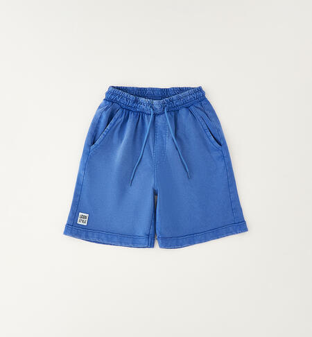 Pantaloni bambino 100% cotone TURCHESE-3743