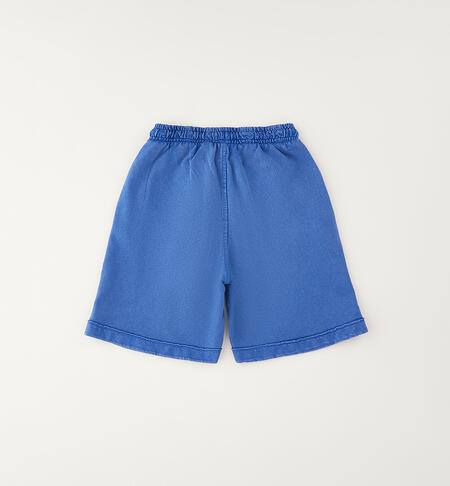 Pantaloni bambino 100% cotone TURCHESE-3743