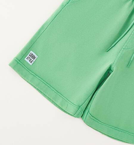 Pantaloni bambino 100% cotone VERDE-5143