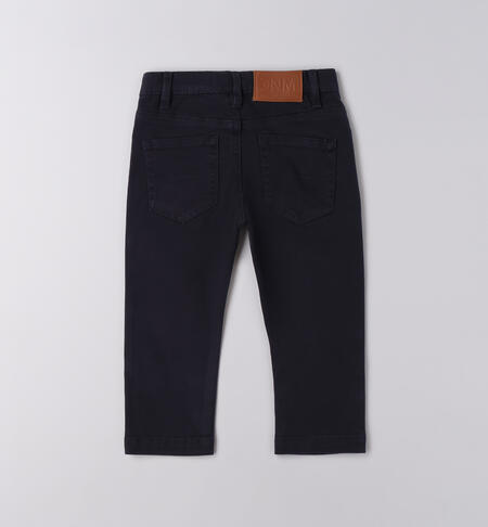 Pantaloni bambino con risvoltini NAVY-3885