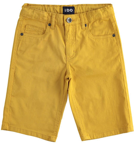iDO stretch twill short slim fit trousers for girls from 8 to 16 years old OCRA-1536