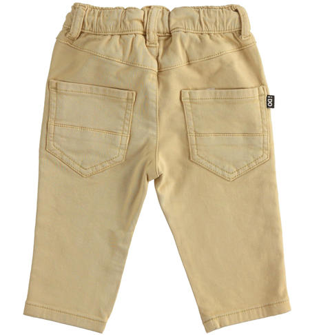 Elegant trousers for boys from 9 months to 8 years iDO BEIGE-0731