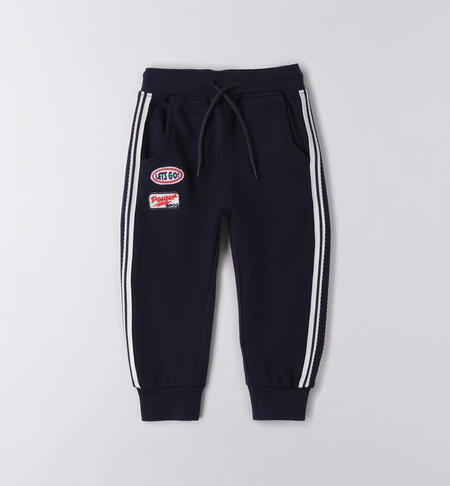 Pantaloni bambino sportivi BLU