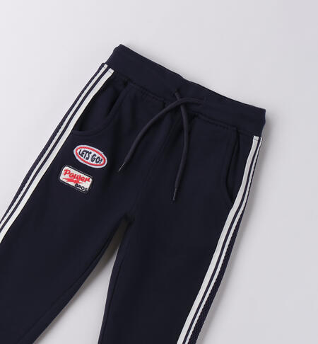 Pantaloni bambino sportivi NAVY-3885