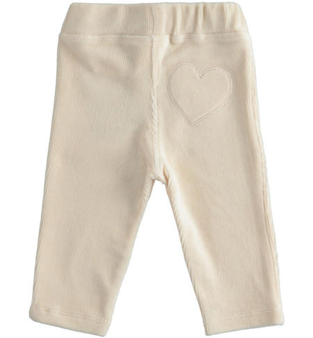 Pantaloni bimba in ciniglia - da 1 a 24 mesi iDO BEIGE-1033