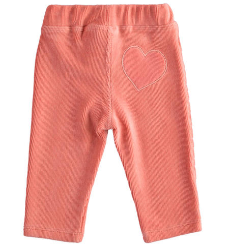 Pantaloni bimba in ciniglia - da 1 a 24 mesi iDO ROSA-2337