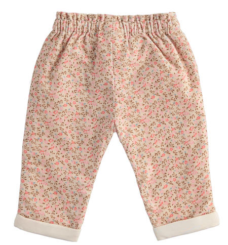 Pantaloni bimba in velluto - da 1 a 24 mesi iDO BEIGE-ROSA-6UB4