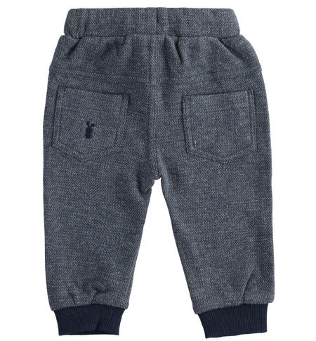 Baby jacquard trousers from 1 to 24 months iDO NAVY-3885