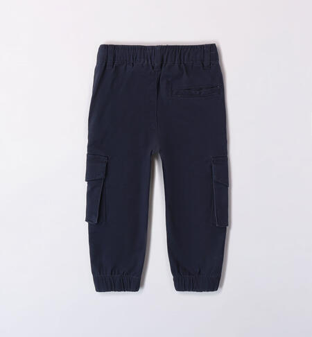 Pantaloni cargo per bambino da 9 mesi a 8 anni iDO NAVY-3885