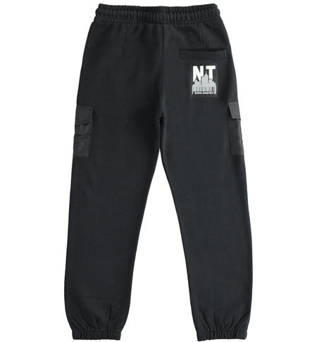 Pantaloni cargo ragazzo - da 8 a 16 anni iDO NERO-0658