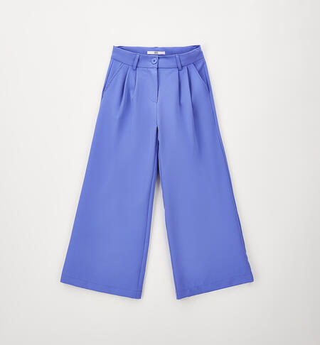 Pantaloni cerimonia da ragazza BLUE-3527