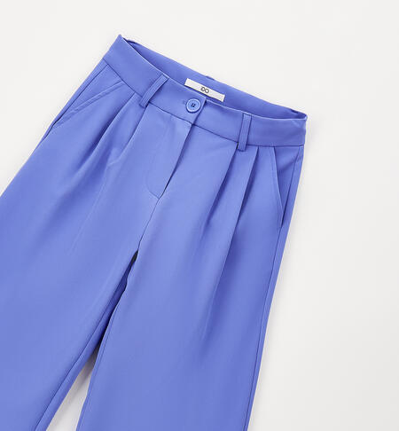 Pantaloni cerimonia da ragazza BLUE-3527