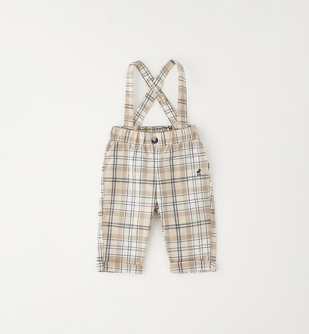 Pantaloni cerimonia neonato BEIGE