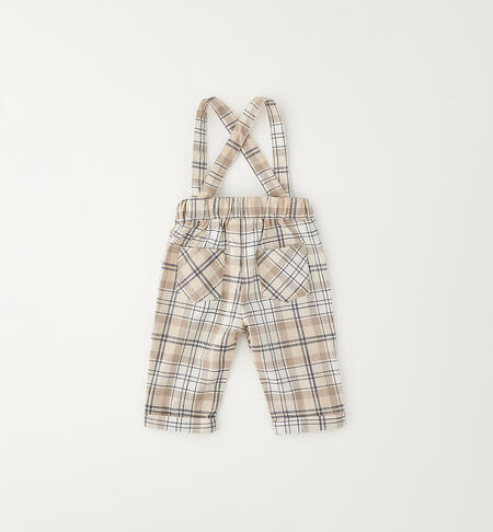 Pantaloni cerimonia neonato BEIGE-0172