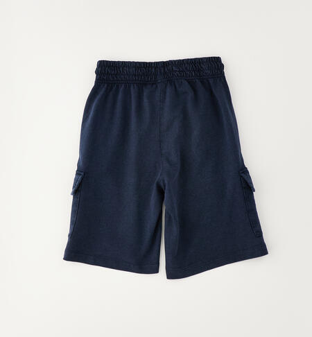 Pantaloni corti da ragazzo BLU SCURO-3849